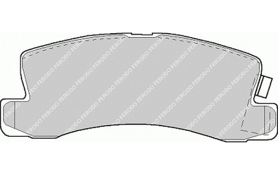Brake Pad Set, disc brake PREMIER ECO FRICTION FDB478 Ferodo, Image 2