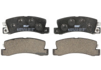 Brake Pad Set, disc brake PREMIER ECO FRICTION FDB478 Ferodo