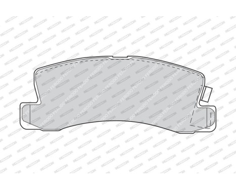Brake Pad Set, disc brake PREMIER ECO FRICTION FDB478 Ferodo, Image 4