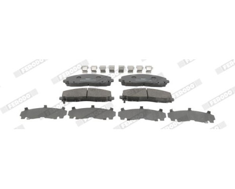 Brake Pad Set, disc brake PREMIER ECO FRICTION FDB4785 Ferodo, Image 3