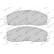 Brake Pad Set, disc brake PREMIER ECO FRICTION FDB4785 Ferodo, Thumbnail 3