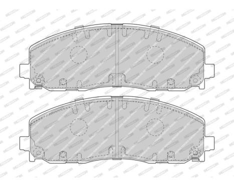 Brake Pad Set, disc brake PREMIER ECO FRICTION FDB4785 Ferodo, Image 3