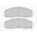 Brake Pad Set, disc brake PREMIER ECO FRICTION FDB4785 Ferodo, Thumbnail 3