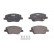 Brake Pad Set, disc brake PREMIER ECO FRICTION FDB4799 Ferodo