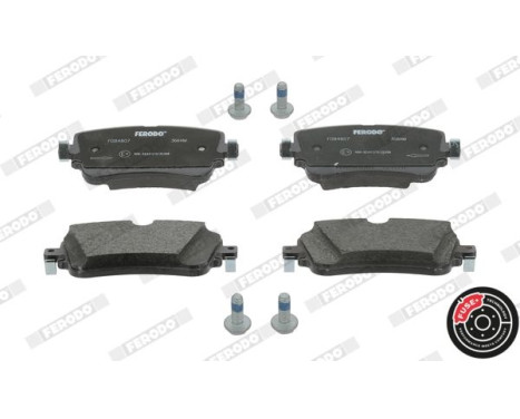 Brake Pad Set, disc brake PREMIER ECO FRICTION FDB4807 Ferodo, Image 3