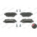 Brake Pad Set, disc brake PREMIER ECO FRICTION FDB4807 Ferodo, Thumbnail 3