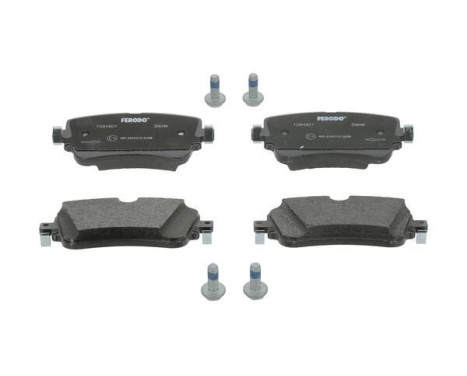Brake Pad Set, disc brake PREMIER ECO FRICTION FDB4807 Ferodo, Image 3