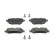 Brake Pad Set, disc brake PREMIER ECO FRICTION FDB4807 Ferodo, Thumbnail 3