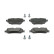 Brake Pad Set, disc brake PREMIER ECO FRICTION FDB4807 Ferodo, Thumbnail 3