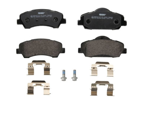 Brake Pad Set, disc brake PREMIER ECO FRICTION FDB4823 Ferodo