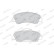 Brake Pad Set, disc brake PREMIER ECO FRICTION FDB4823 Ferodo, Thumbnail 3