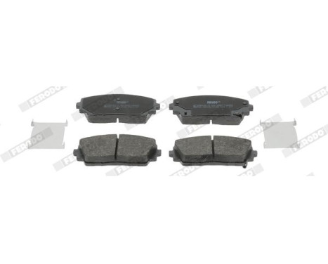 Brake Pad Set, disc brake PREMIER ECO FRICTION FDB4825 Ferodo, Image 3