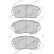 Brake Pad Set, disc brake PREMIER ECO FRICTION FDB4825 Ferodo, Thumbnail 3