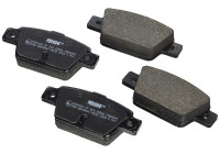 Brake Pad Set, disc brake PREMIER ECO FRICTION FDB4829 Ferodo