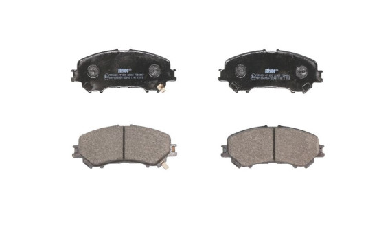 Brake Pad Set, disc brake PREMIER ECO FRICTION FDB4843 Ferodo