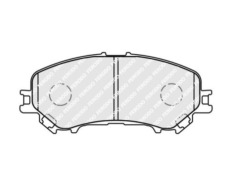 Brake Pad Set, disc brake PREMIER ECO FRICTION FDB4843 Ferodo, Image 3