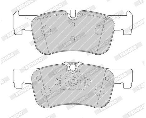 Brake Pad Set, disc brake PREMIER ECO FRICTION FDB4844 Ferodo, Image 3