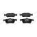 Brake Pad Set, disc brake PREMIER ECO FRICTION FDB4849 Ferodo