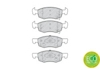 Brake Pad Set, disc brake PREMIER ECO FRICTION FDB4866 Ferodo