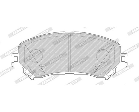Brake Pad Set, disc brake PREMIER ECO FRICTION FDB4869 Ferodo, Image 3