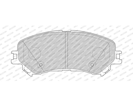 Brake Pad Set, disc brake PREMIER ECO FRICTION FDB4869 Ferodo, Image 3
