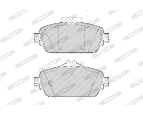 Brake Pad Set, disc brake PREMIER ECO FRICTION FDB4870 Ferodo, Image 4