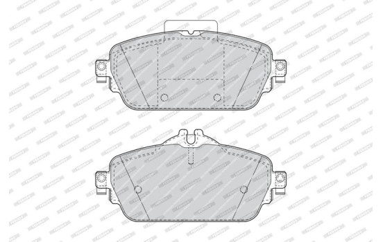 Brake Pad Set, disc brake PREMIER ECO FRICTION FDB4870 Ferodo, Image 4