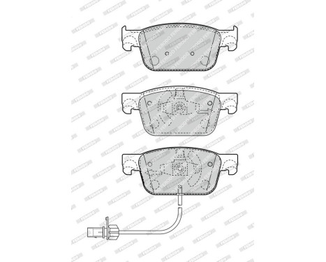 Brake Pad Set, disc brake PREMIER ECO FRICTION FDB4871 Ferodo, Image 3