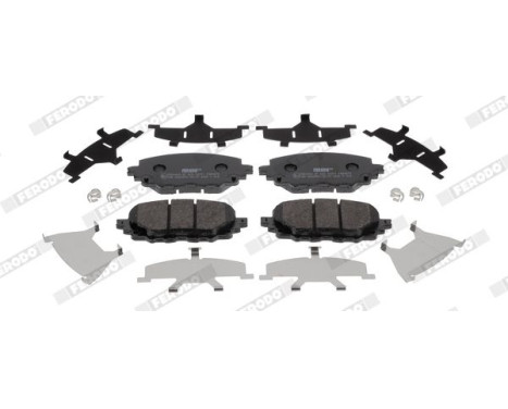 Brake Pad Set, disc brake PREMIER ECO FRICTION FDB4873 Ferodo, Image 2