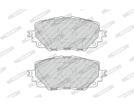 Brake Pad Set, disc brake PREMIER ECO FRICTION FDB4873 Ferodo, Image 2
