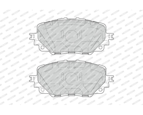 Brake Pad Set, disc brake PREMIER ECO FRICTION FDB4873 Ferodo, Image 2