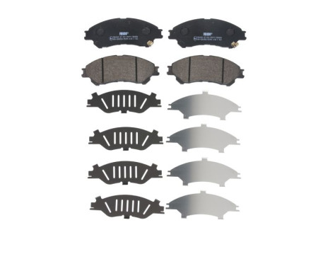 Brake Pad Set, disc brake PREMIER ECO FRICTION FDB4884 Ferodo