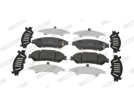 Brake Pad Set, disc brake PREMIER ECO FRICTION FDB4884 Ferodo, Image 3