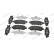 Brake Pad Set, disc brake PREMIER ECO FRICTION FDB4884 Ferodo, Thumbnail 3