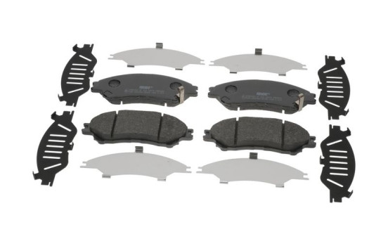 Brake Pad Set, disc brake PREMIER ECO FRICTION FDB4884 Ferodo, Image 2
