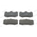 Brake Pad Set, disc brake PREMIER ECO FRICTION FDB4887 Ferodo, Thumbnail 2