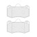 Brake Pad Set, disc brake PREMIER ECO FRICTION FDB4887 Ferodo, Thumbnail 3