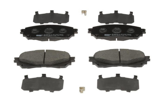 Brake Pad Set, disc brake PREMIER ECO FRICTION FDB4891 Ferodo, Image 2