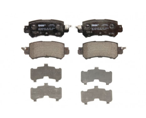 Brake Pad Set, disc brake PREMIER ECO FRICTION FDB4892 Ferodo