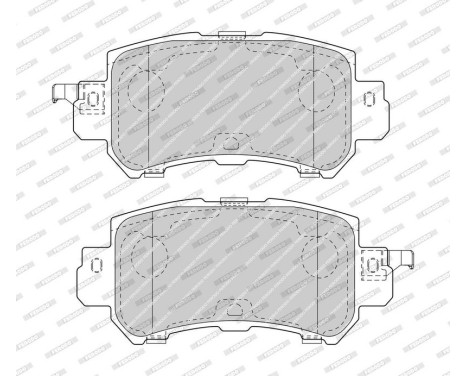 Brake Pad Set, disc brake PREMIER ECO FRICTION FDB4892 Ferodo, Image 3