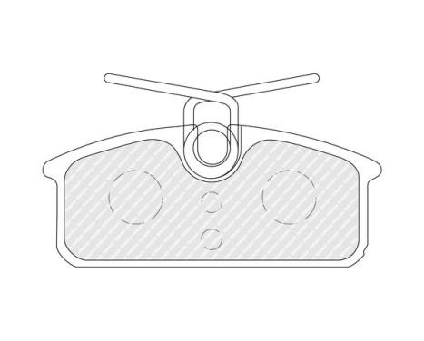 Brake Pad Set, disc brake PREMIER ECO FRICTION FDB4893 Ferodo, Image 4
