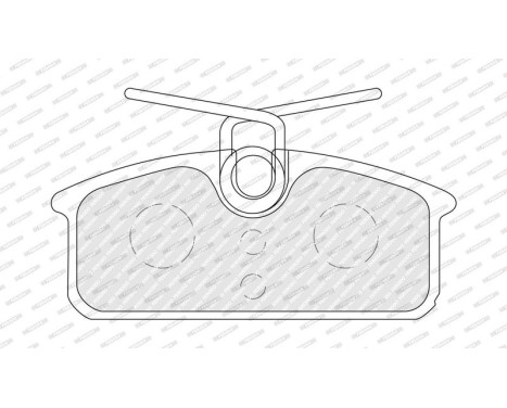 Brake Pad Set, disc brake PREMIER ECO FRICTION FDB4893 Ferodo, Image 4