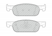 Brake Pad Set, disc brake PREMIER ECO FRICTION FDB4907 Ferodo