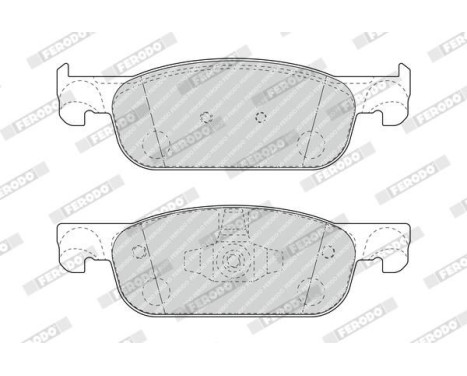 Brake Pad Set, disc brake PREMIER ECO FRICTION FDB4907 Ferodo