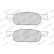 Brake Pad Set, disc brake PREMIER ECO FRICTION FDB4907 Ferodo