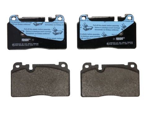 Brake Pad Set, disc brake PREMIER ECO FRICTION FDB4908 Ferodo