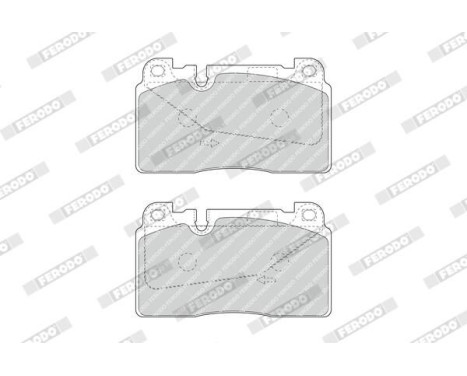 Brake Pad Set, disc brake PREMIER ECO FRICTION FDB4908 Ferodo, Image 3