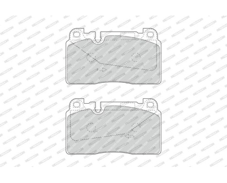 Brake Pad Set, disc brake PREMIER ECO FRICTION FDB4908 Ferodo, Image 3