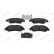 Brake Pad Set, disc brake PREMIER ECO FRICTION FDB4920 Ferodo