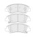 Brake Pad Set, disc brake PREMIER ECO FRICTION FDB4920 Ferodo, Thumbnail 2